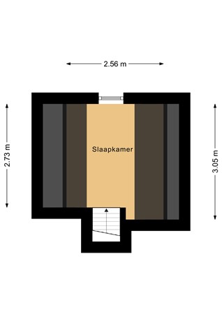 Plattegrond - Langeweg 112-463A, 4511 RN Breskens - FotoXperience-Woningfotografie-Eerste verdieping - 2D_4511RN_112-463B.jpg